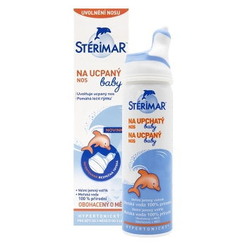 STÉRIMAR Baby na ucpaný nos 50 ml (Spreje a mořské vody) - Hypertonický, Čistící