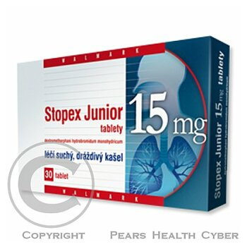 STOPEX JUNIOR 15 MG TABLETY  30X15MG Tablety