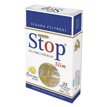 STOPFILTR Slim Filtr na cigarety 25 kusů