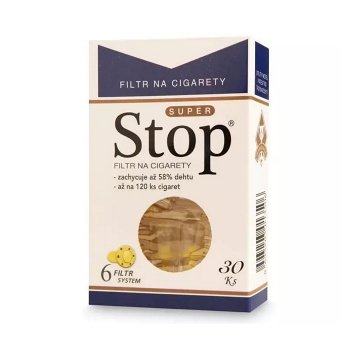 STOPFILTR Super filtr na cigarety 3 x 30 ks