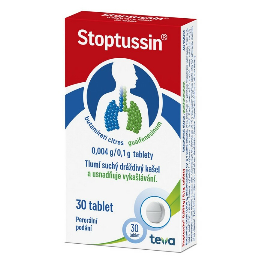 STOPTUSSIN 0,004g/0,1g 30 tablet