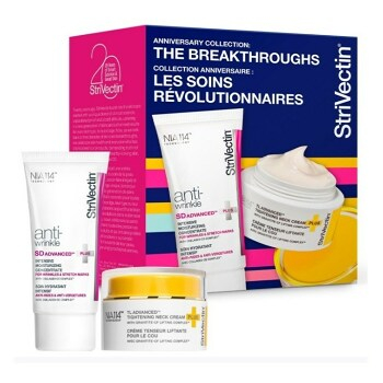 STRIVECTIN Dárkový set proti vráskám na oblast obličeje, krku a dekoltu 2 ks (Denní krémy) - Hydratační, Regenerační, Vyživující, Zpevňující