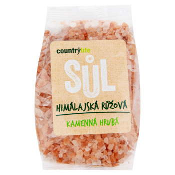 COUNTRY LIFE Sůl himálajská růžová hrubá 500 g