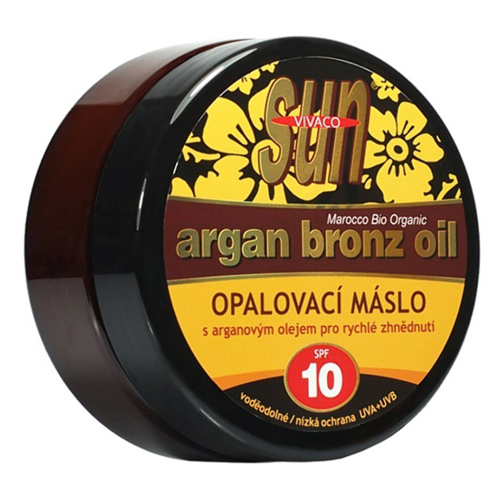 Levně SUN VITAL Opalovací máslo s arganovým olejem OF 10 200 ml