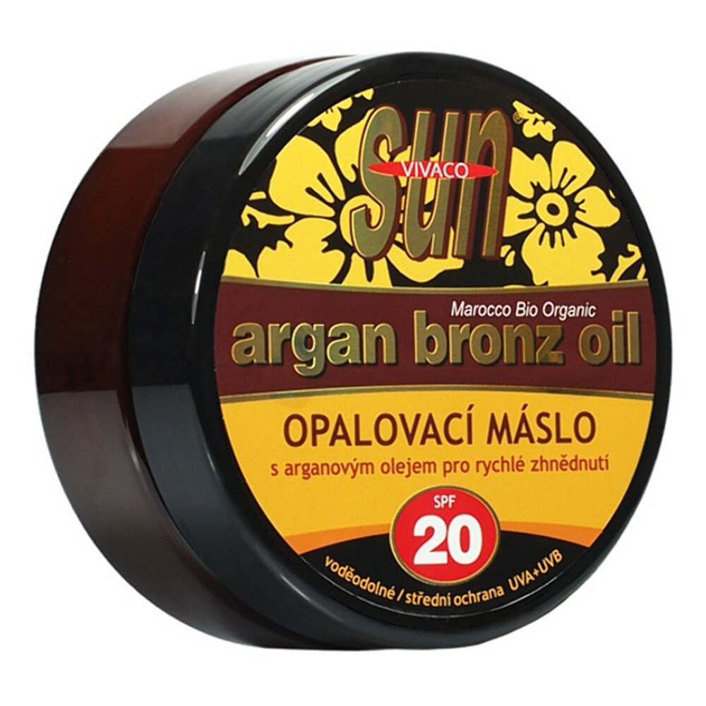 Levně SUN VITAL Opalovací máslo s arganovým olejem OF 20 200 ml