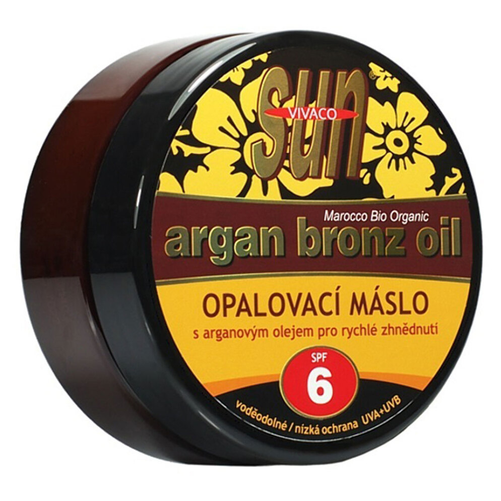 Levně SUN VITAL Opalovací máslo s arganovým olejem OF 6 200 ml