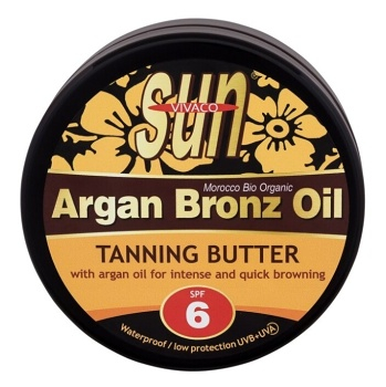 VIVACO Sun Opalovací máslo s arganovým olejem OF 6 200 ml (Opalovací másla)