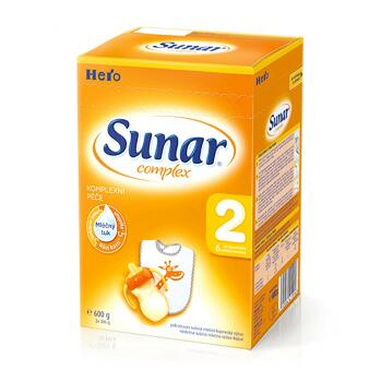 SUNAR Complex 2 Pokračovací kojenecké mléko od 6.měsíce 600 g