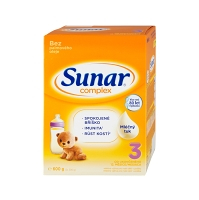 SUNAR Complex 3 batolecí mléko od 12 měsíce 600 g