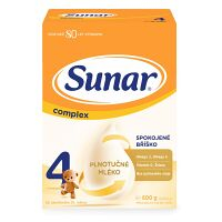 SUNAR Complex 4 batolecí mléko od 24 měsíců 600 g