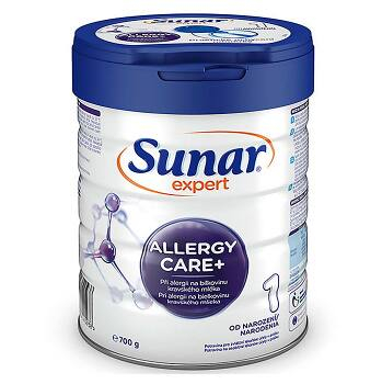SUNAR Expert Allergy Care+ 1 por.plv.sol. Speciální kojenecká výživa od narození 700 g