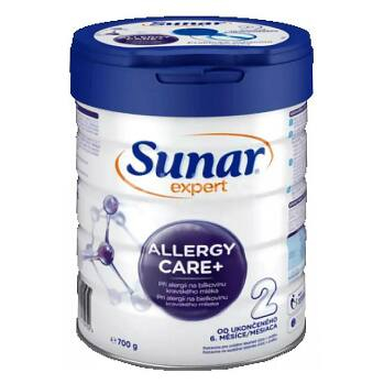 SUNAR Expert Allergy Care+ 2 Speciální kojenecká výživa od 6.měsíce 700 g