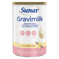 SUNAR Gravimilk s příchutí vanilky 450 g