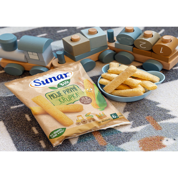 SUNAR Moje první dětská křupka BIO 6m+ 25 g