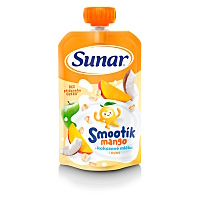 SUNAR Smootík mango kokosové mléko oves 12m+ 120 g