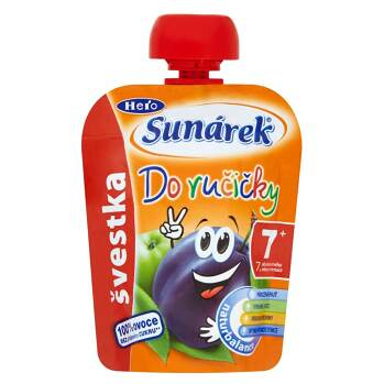 SUNÁREK Do ručičky Švestka 90 g (Ovocné přesnídávky)