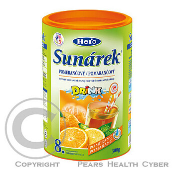 Sunárek inst.nápoj pomerančový - dóza 300g