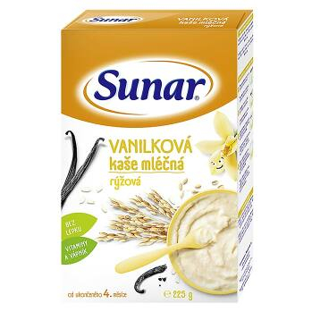 SUNAR Vanilková kaše mléčná rýžová 225 g