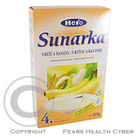 Sunarka s rýží a banány 265g