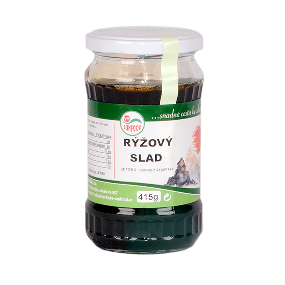 SUNFOOD Rýžový slad 415 g