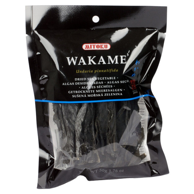 E-shop SUNFOOD Wakame sušené mořské řasy 50 g