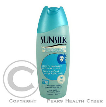 SUNSILK šampon pro mastné vlasy 200ml