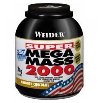 WEIDER Super Mega Mass 2000 Gainer Vanilka 3000 g