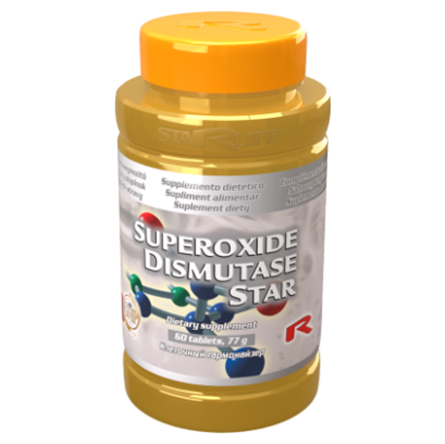 Levně STARLIFE Superoxide Dismutase 60 tablet