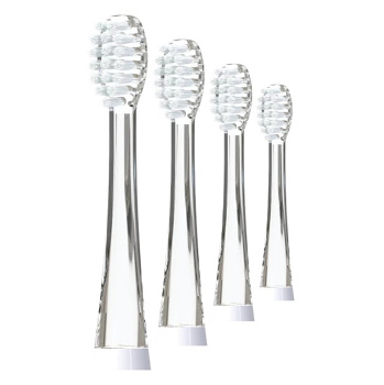 ŠUPITO A LIŠÁK Náhradní hlavice od 6 let 4 kusy (Náhradní hlavice k zubním kartáčkům) - Časovač, Více režimů čištění, Sonický