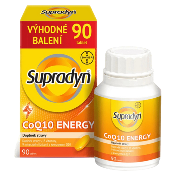 SUPRADYN CO Q10 Energy II 90 tablet (Koenzym Q10) - Vícesložkové
