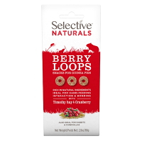 SUPREME Selective Naturals snack berry loops bojínek a brusinky 80 g