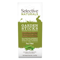 SUPREME Selective naturals snack garden sticks hrášek s mátou 60 g
