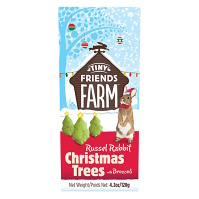 SUPREME Tiny Friends Farm Christmas trees pamlsky s brokolicí 120 g