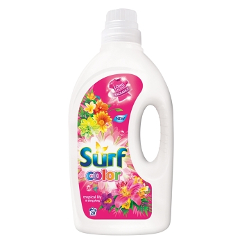 SURF Color prací gel Tropical Lily&Ylang Ylang 20 pracích dávek