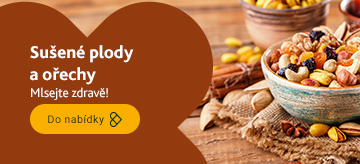 Sušené plody a ořechy
