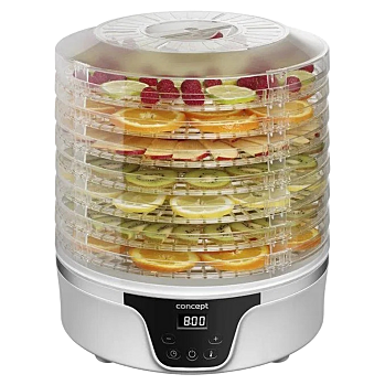 CONCEPT SO3010 Sušička ovoce (Sušičky ovoce) - Automatické, Digitální, Elektrické, S termoregulací, Časovač