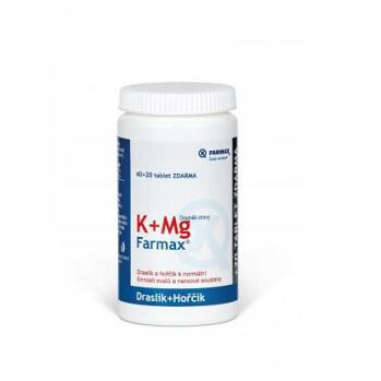 FARMAX K Mg Farmax 40+20 tablet ZDARMA