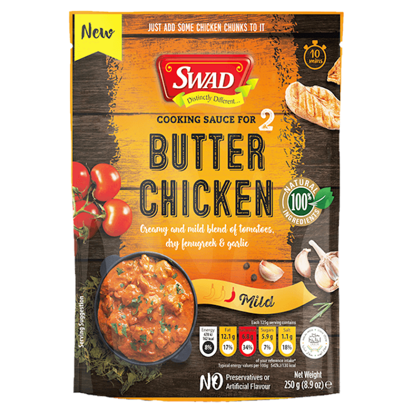 E-shop SWAD Butter chicken hotová omáčka 250 g