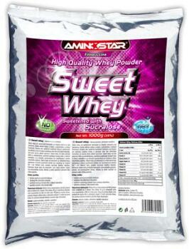 AMINOSTAR Sweet Whey Without flavor 1000 g (Do 65 % bílkovin)