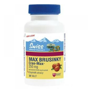 SWISS Max brusinky 30 tablet