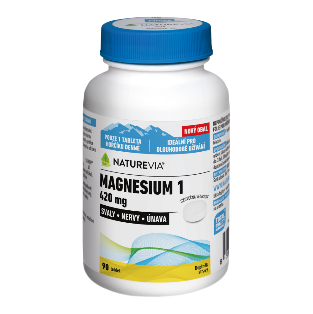 E-shop NATUREVIA Magnesium1 420 mg 90 tablet