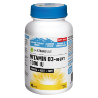 NATUREVIA Vitamín D3-Efekt 1000 I.U. 90 tablet