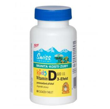 SWISS Vitamin D3 - Efekt Kids 60 tablet