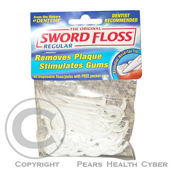 Sword Floss Regular zubni nit a paratko 40ks