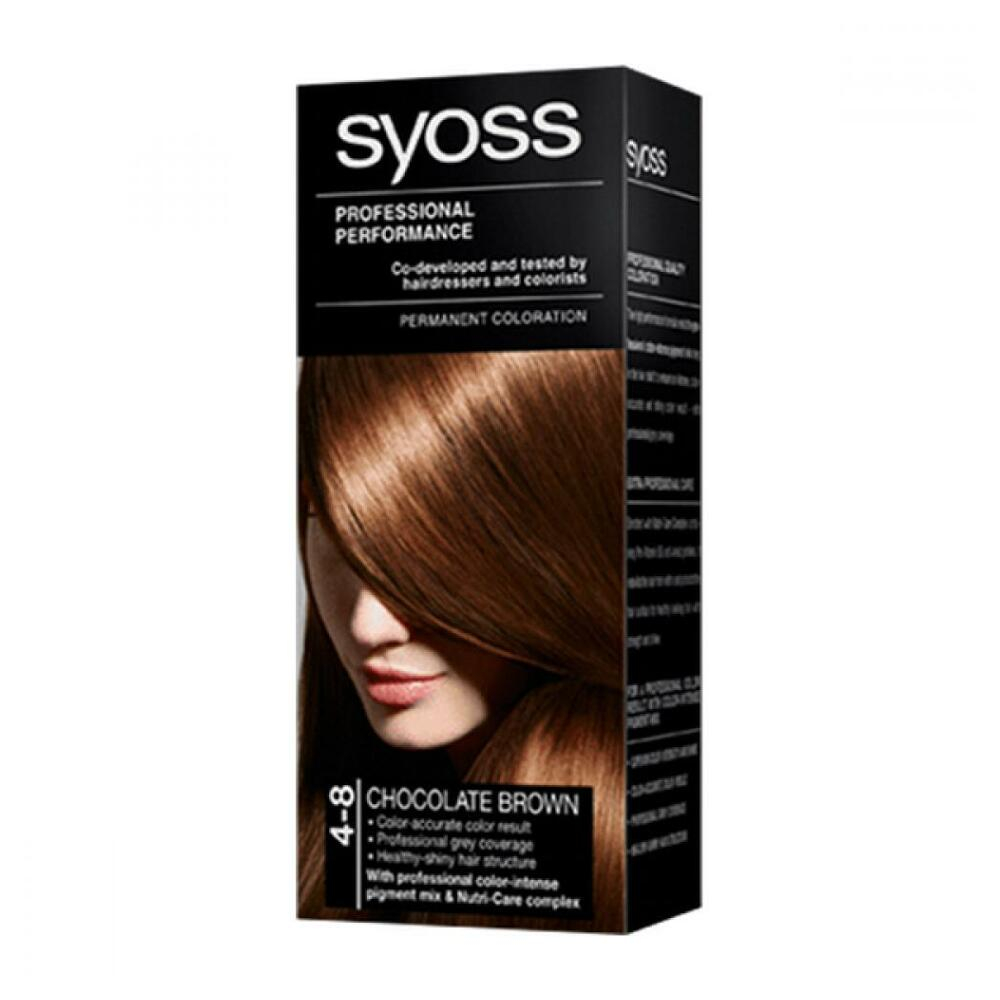 E-shop SYOSS Barva na vlasy odstín čokoládově hnědý 4-8