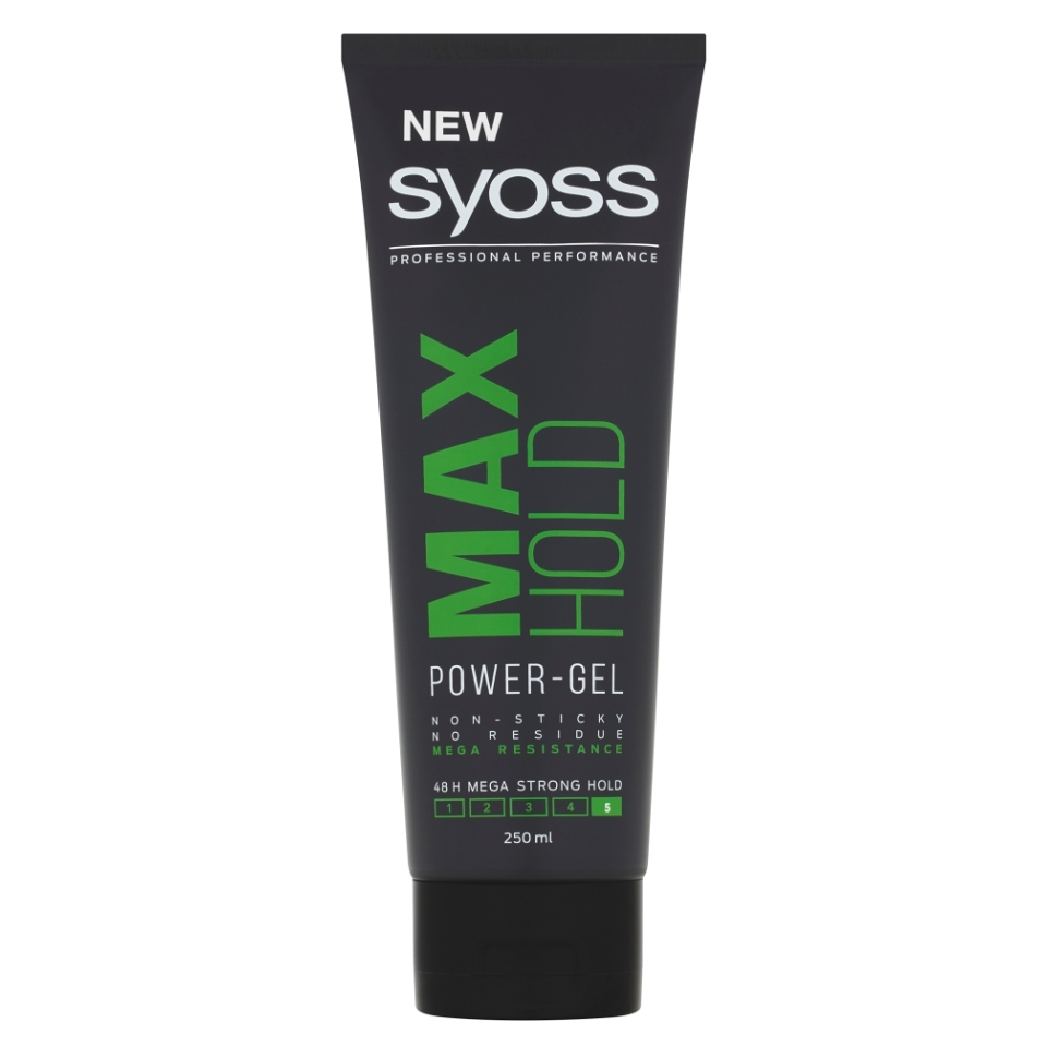 E-shop SYOSS Max Hold Power Gel na vlasy 250 ml