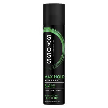 SYOSS Lak na vlasy max hold 300 ml (Laky na vlasy) - Fixační