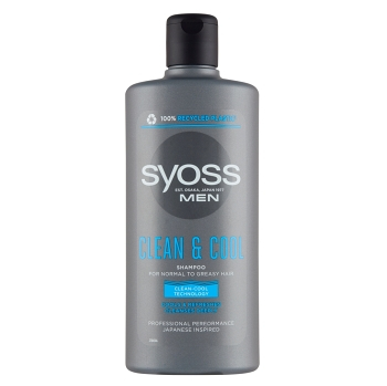 SYOSS Men Šampon na vlasy Clean & Cool 440 ml