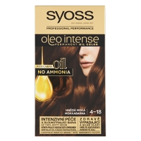 SYOSS Oleo Intense Barva na vlasy 4-18 Hnědá moka