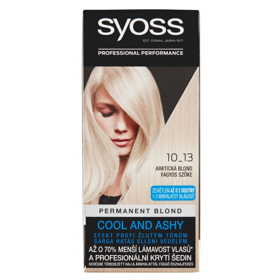 E-shop SYOSS Pernamentní barva na vlasy Arktická blond 10_13